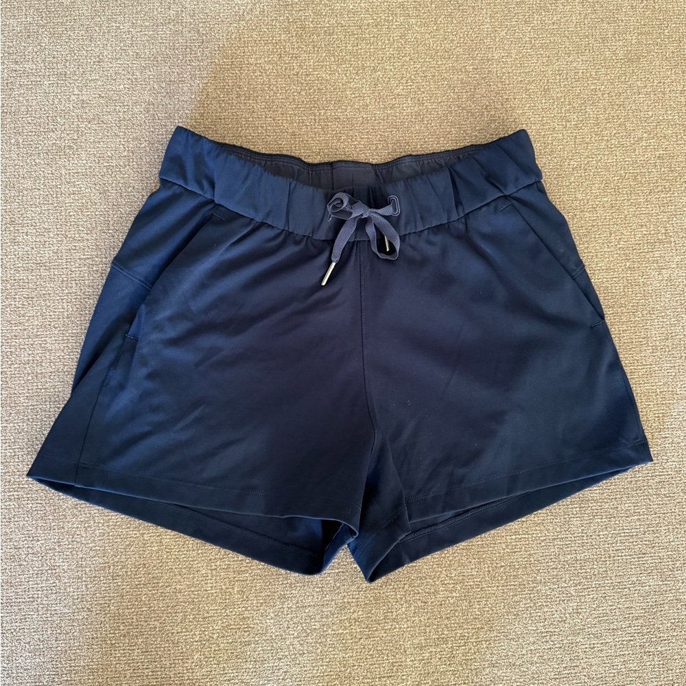 Lululemon Athletica Blue Athletic Shorts Elastic Waist